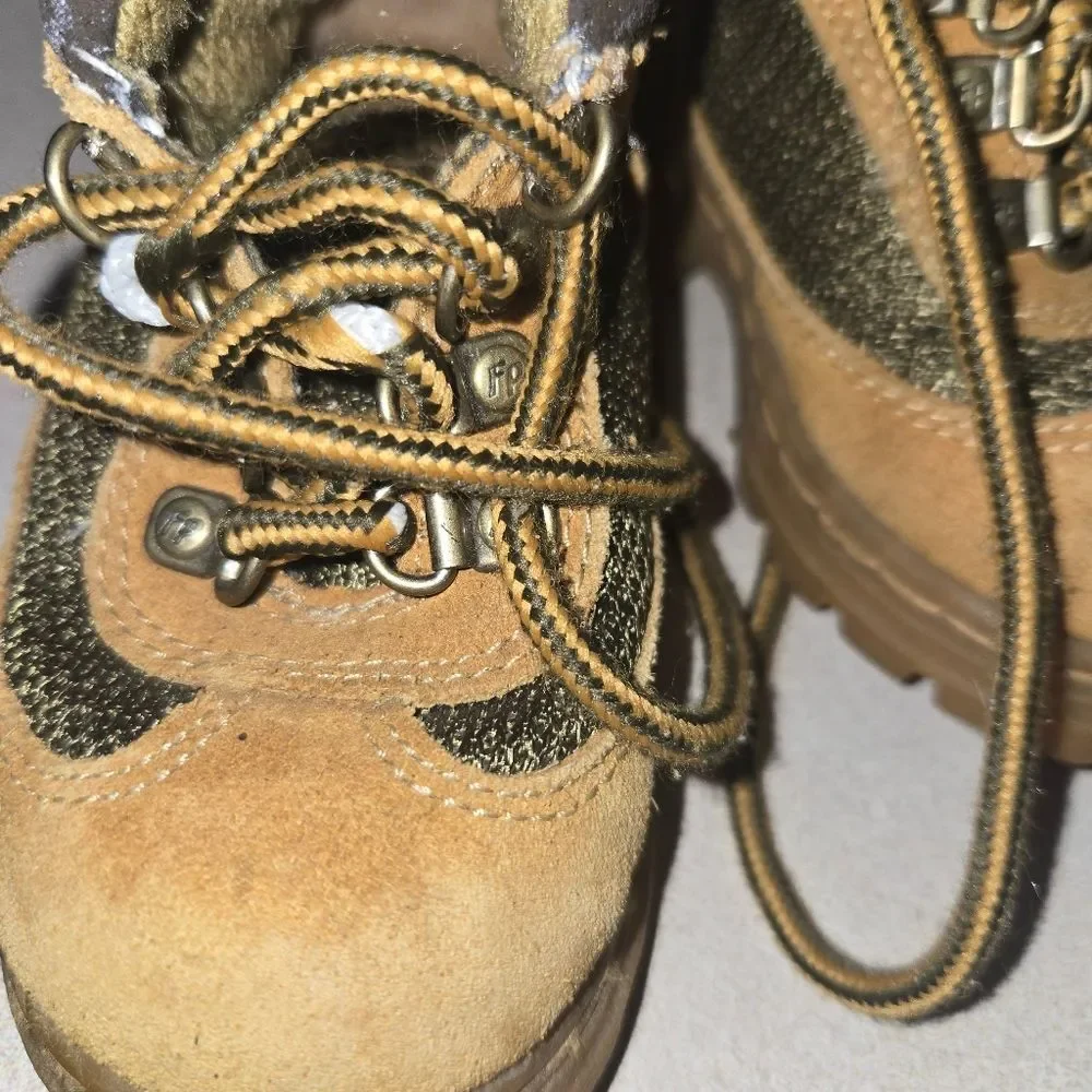 Fisher-Price Tan and Black Rugged Boots